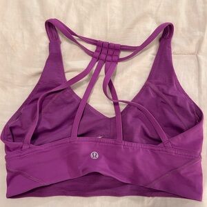 lululemon athletica Violet Strappy Sports Bra
